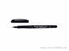 Перманентен маркер centropen черен цвят, тънкописец Перманентен маркер centropen черен цвят, тънкописец